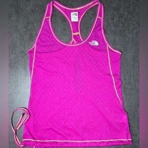 The North Face Fuchsia Flash Dry Racerback Tank